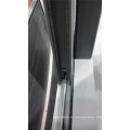 Ventana corredera de aluminio de doble acristalamiento